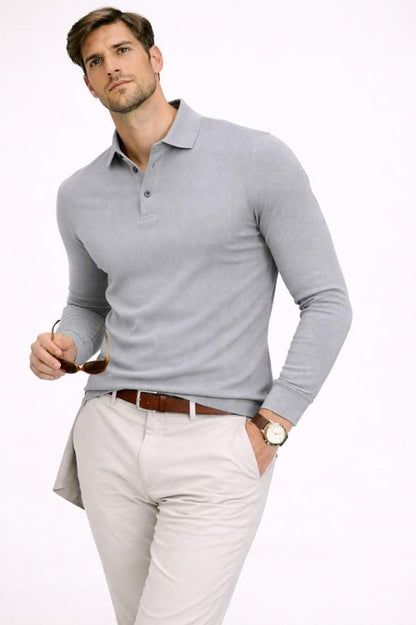 Long Sleeve Polo