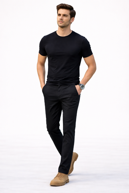 Premium Stretch Chinos – Smart Casual Fit | Timeless British Style