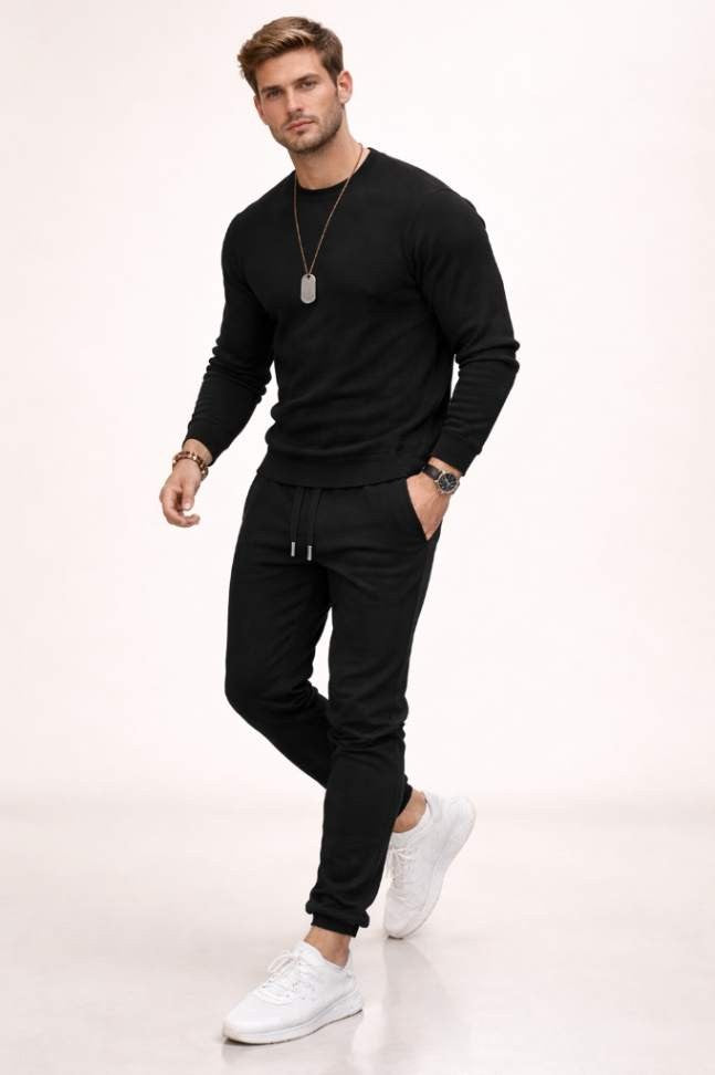 Men’s Two-Piece Tracksuit Set