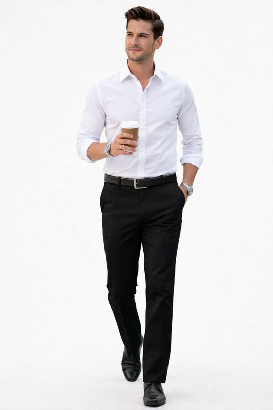 Tailored Cotton Chinos – Lightweight Summer & Smart Autumn Fit | Classic British