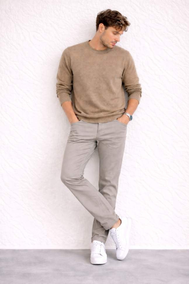 Classic Twill Trousers — Refined Casual