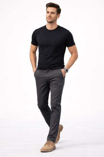 Premium Stretch Chinos – Smart Casual Fit | Timeless British Style