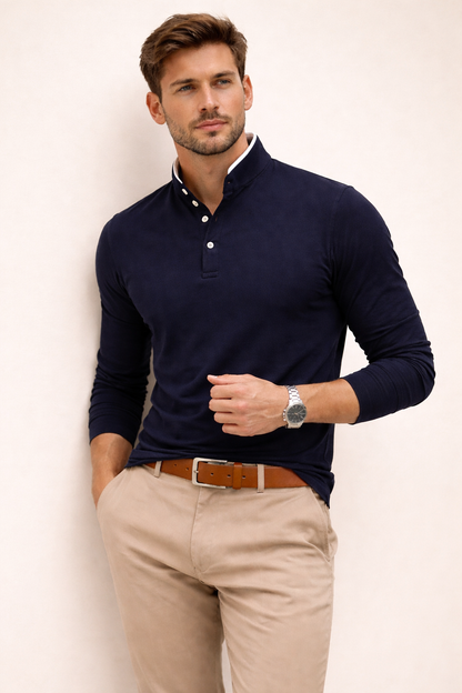 Heritage Long Sleeve Polo