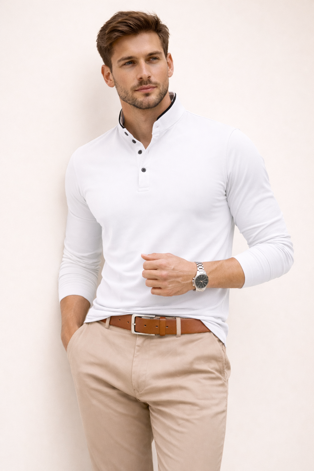 Heritage Long Sleeve Polo