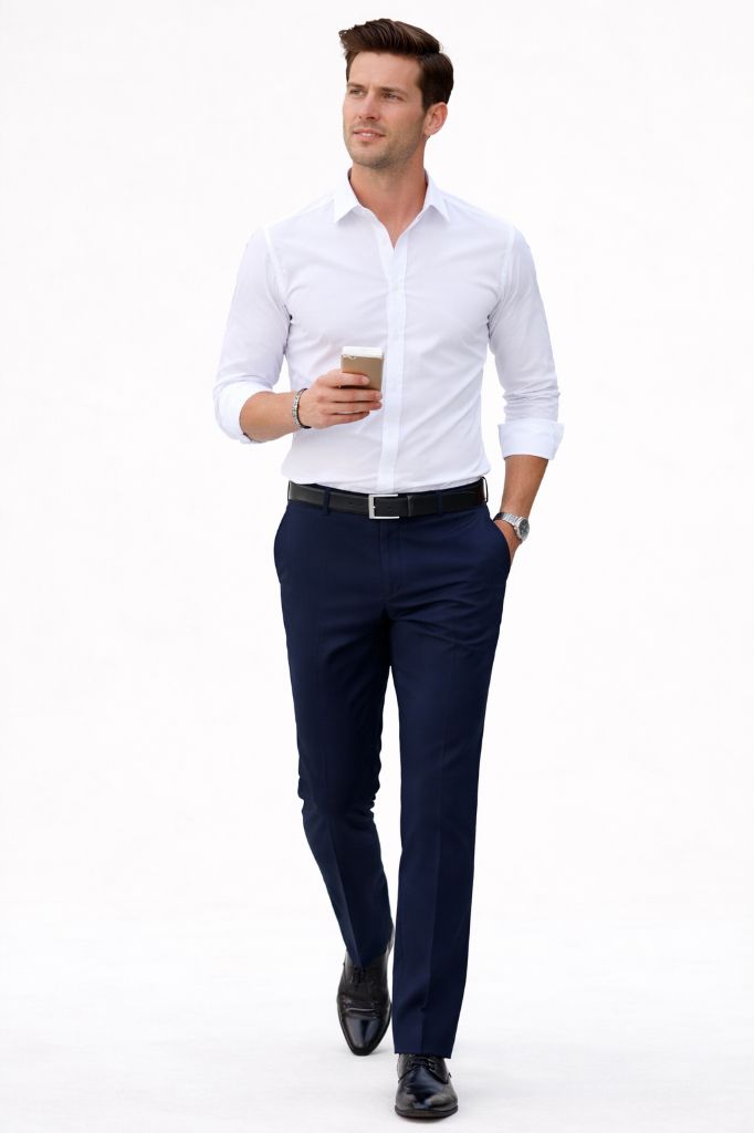 Tailored Cotton Chinos – Lightweight Summer & Smart Autumn Fit | Classic British