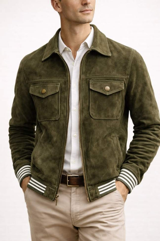 The Men’s Retro Suede Jacket