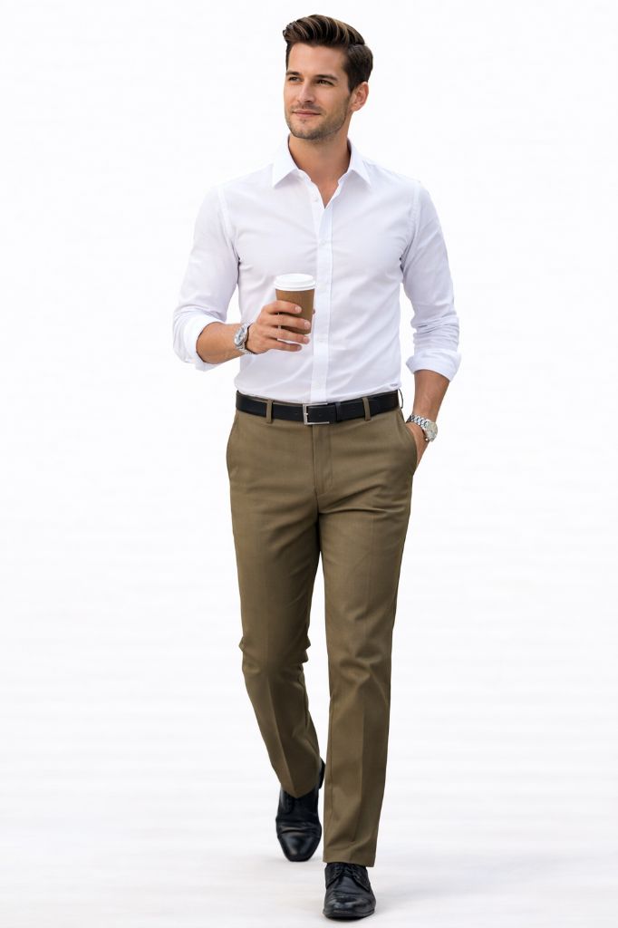 Tailored Cotton Chinos – Lightweight Summer & Smart Autumn Fit | Classic British