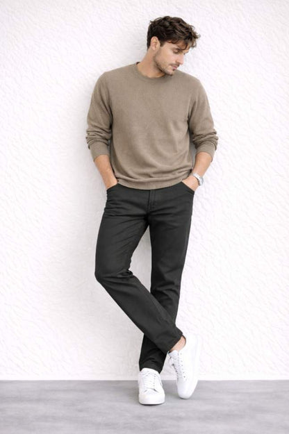 Classic Twill Trousers — Refined Casual